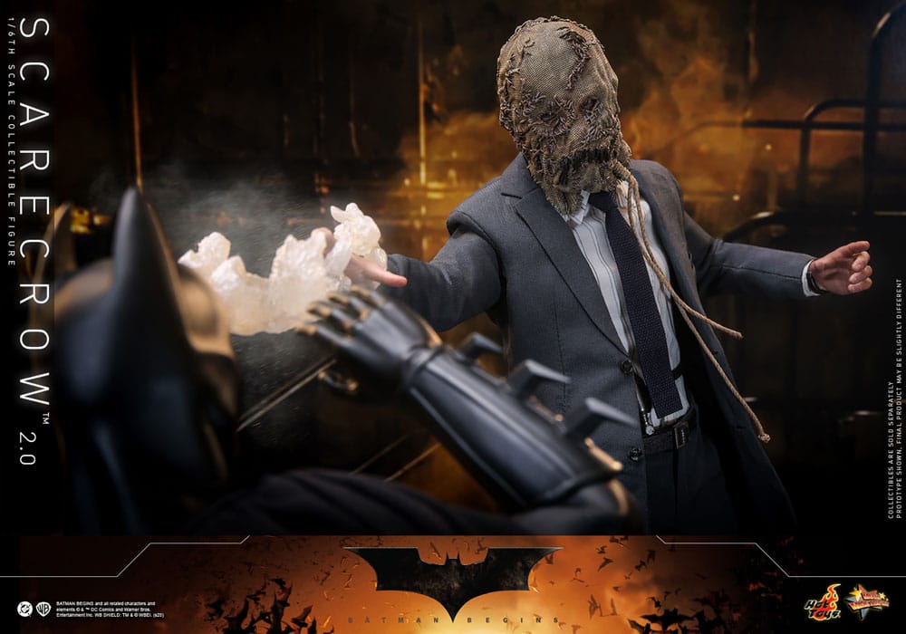 Batman Begins figurine Movie Masterpiece 1/6 Scarecrow 2.0 30 cm