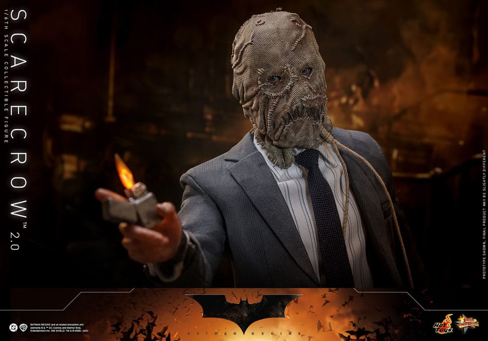 Batman Begins figurine Movie Masterpiece 1/6 Scarecrow 2.0 30 cm