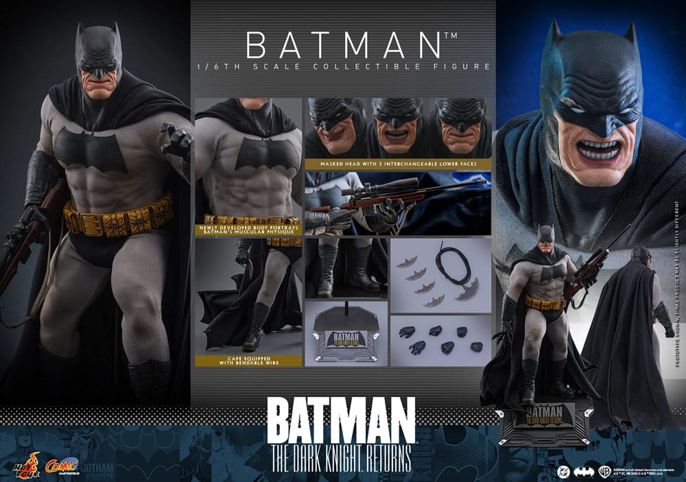 Batman: The Dark Knight Returns figurine Comic Masterpiece 1/6 Batman 32 cm