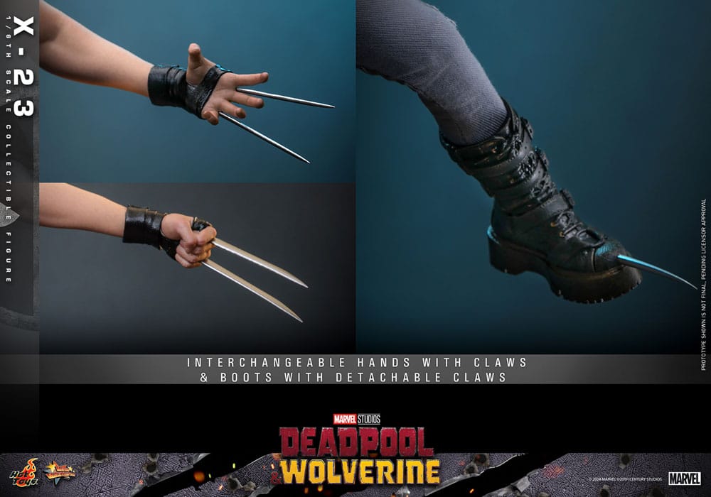 Deadpool & Wolverine Movie Masterpiece figurine 1/6 X-23 27 cm