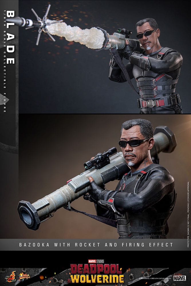 Deadpool & Wolverine Movie Masterpiece 1/6 Blade 30 cm