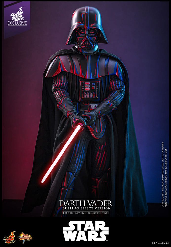 Star Wars figurine Movie Masterpiece 1/6 Darth Vader (Dueling Effect Version) Hot Toys Exclusive 35 cm