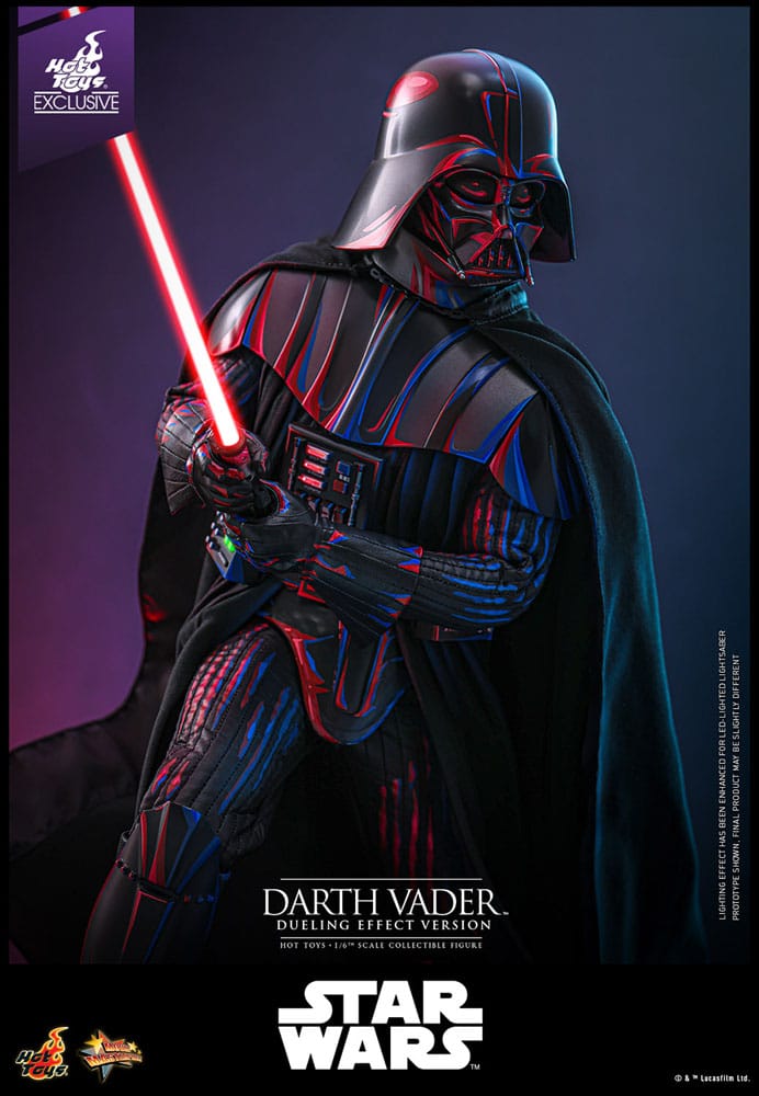 Star Wars figurine Movie Masterpiece 1/6 Darth Vader (Dueling Effect Version) Hot Toys Exclusive 35 cm