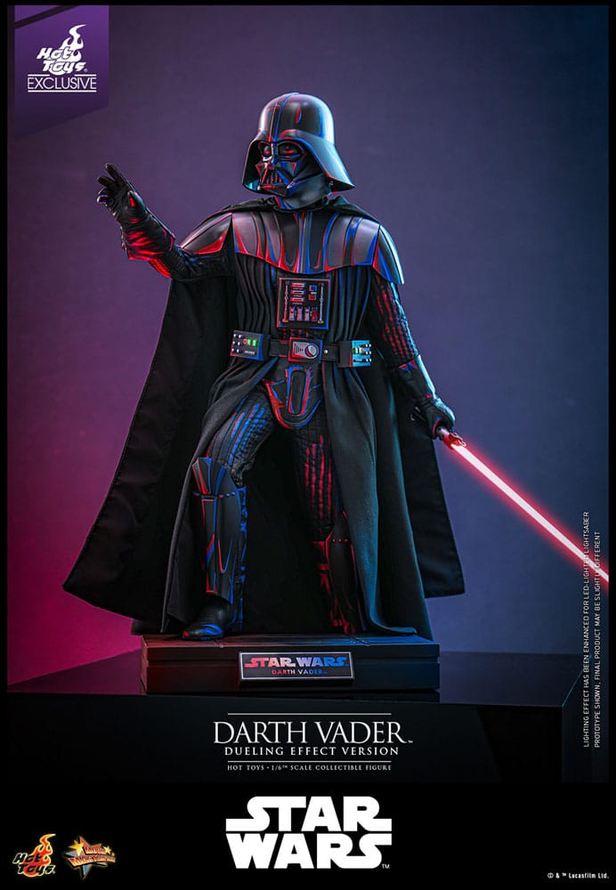 Star Wars figurine Movie Masterpiece 1/6 Darth Vader (Dueling Effect Version) Hot Toys Exclusive 35 cm
