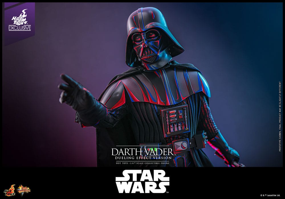 Star Wars figurine Movie Masterpiece 1/6 Darth Vader (Dueling Effect Version) Hot Toys Exclusive 35 cm