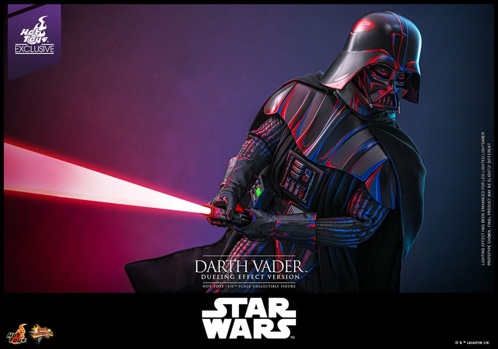 Star Wars figurine Movie Masterpiece 1/6 Darth Vader (Dueling Effect Version) Hot Toys Exclusive 35 cm