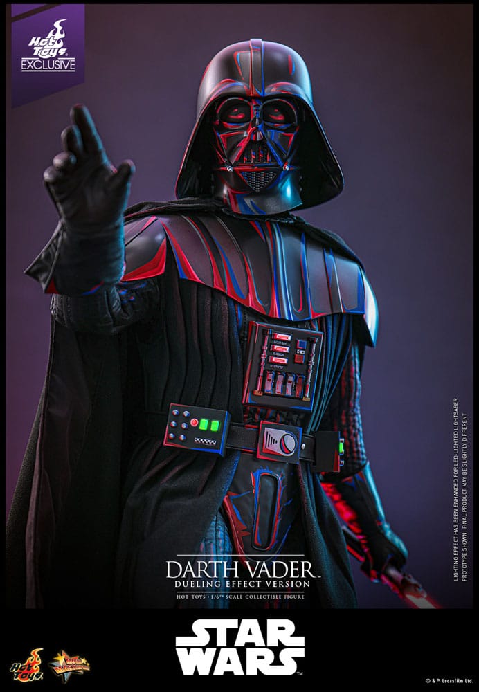 Star Wars figurine Movie Masterpiece 1/6 Darth Vader (Dueling Effect Version) Hot Toys Exclusive 35 cm