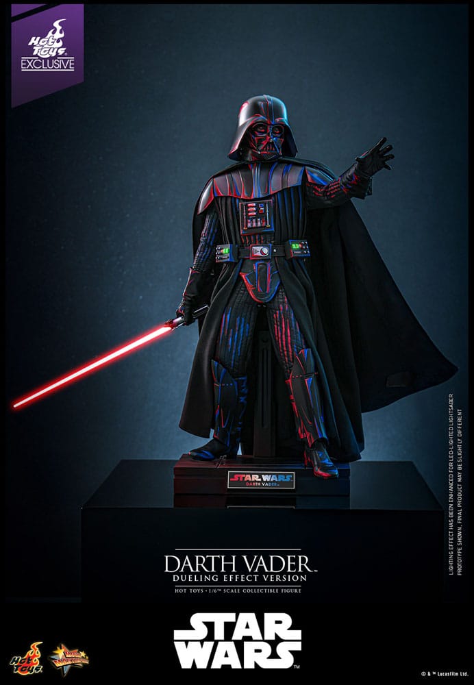 Star Wars figurine Movie Masterpiece 1/6 Darth Vader (Dueling Effect Version) Hot Toys Exclusive 35 cm