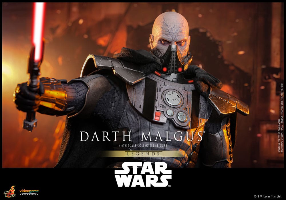 Star Wars Legends figurine Videogame Masterpiece 1/6 Darth Malgus 34 cm