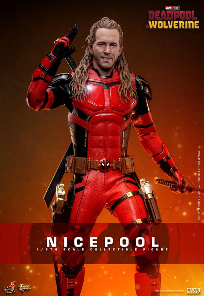 Deadpool & Wolverine Movie Masterpiece figurine 1/6 Nicepool 30 cm