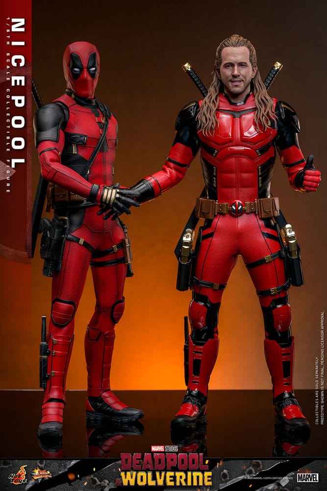Deadpool & Wolverine Movie Masterpiece figurine 1/6 Nicepool 30 cm
