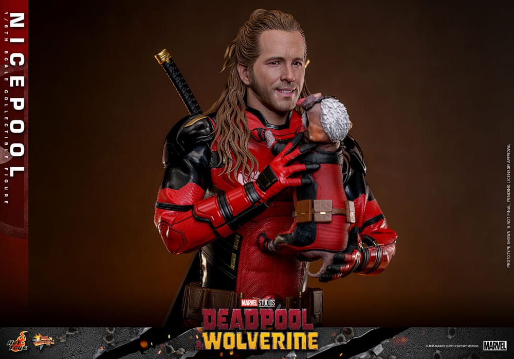 Deadpool & Wolverine Movie Masterpiece figurine 1/6 Nicepool 30 cm