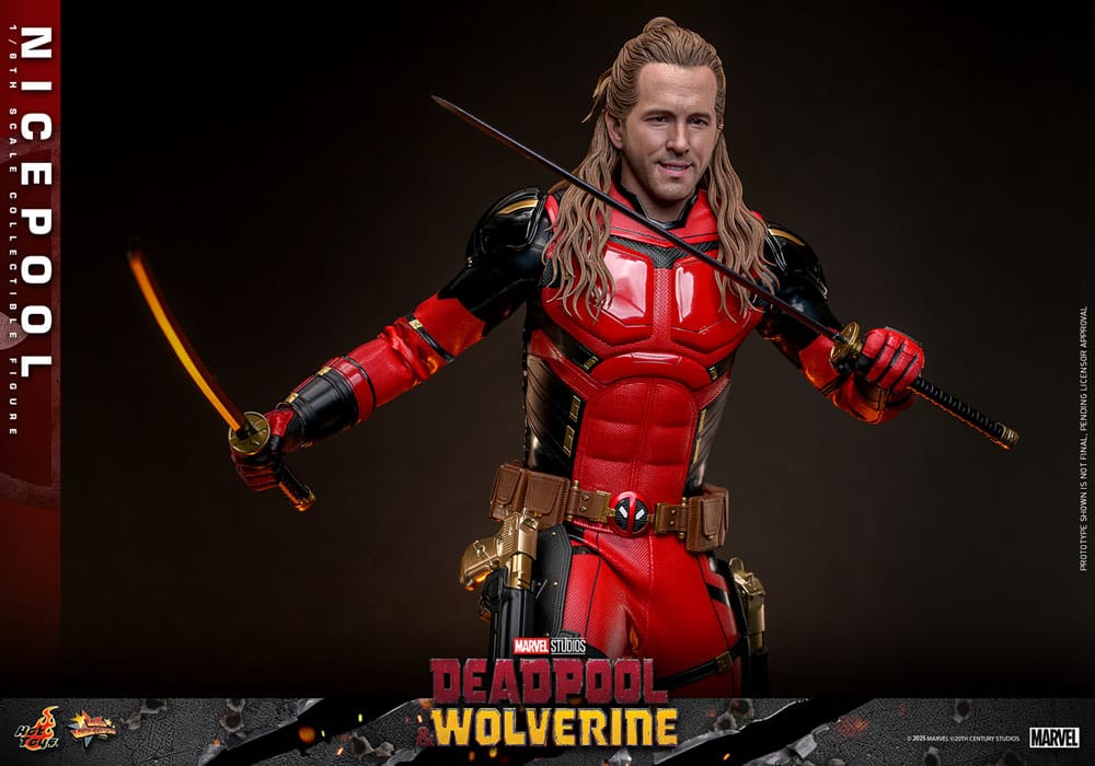 Deadpool & Wolverine Movie Masterpiece figurine 1/6 Nicepool 30 cm