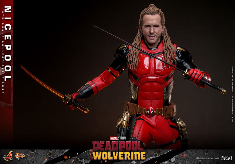 Deadpool & Wolverine Movie Masterpiece figurine 1/6 Nicepool 30 cm