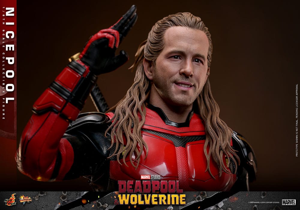 Deadpool & Wolverine Movie Masterpiece figurine 1/6 Nicepool 30 cm