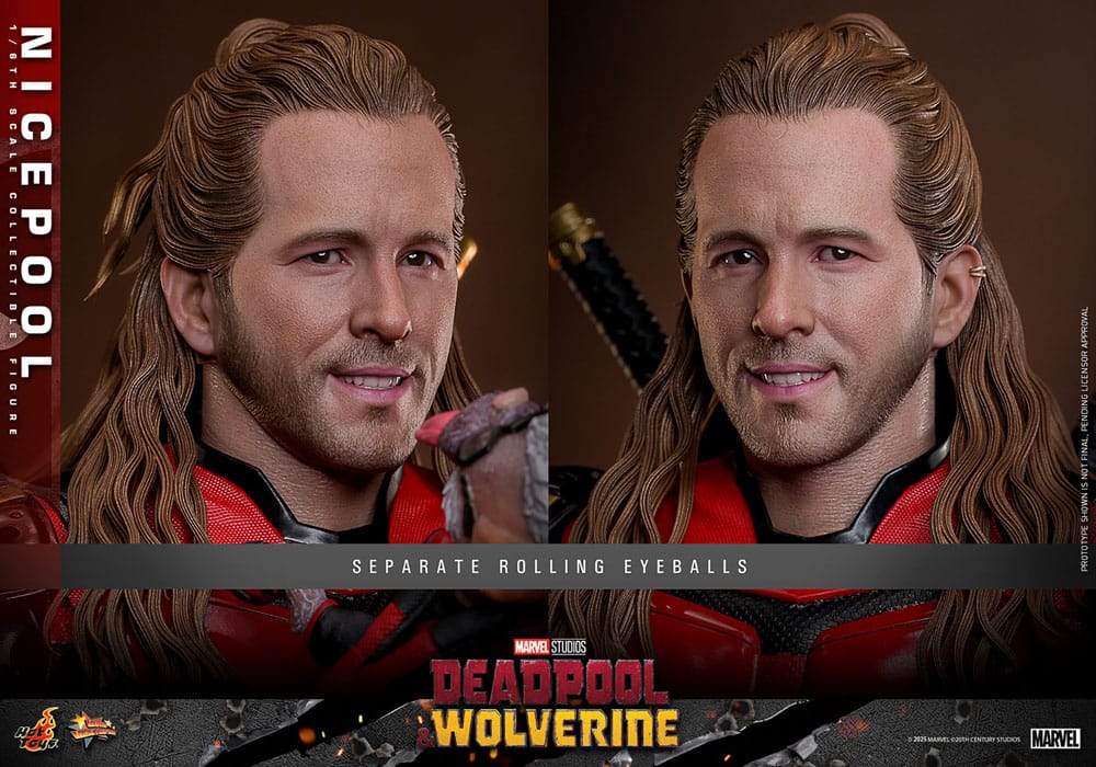 Deadpool & Wolverine Movie Masterpiece figurine 1/6 Nicepool 30 cm
