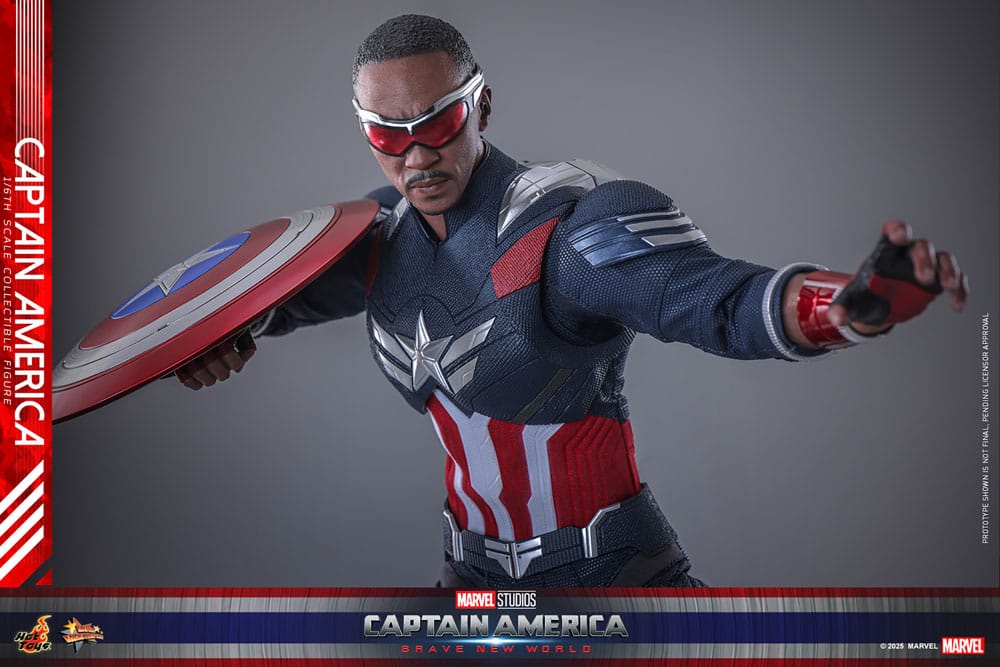 Captain America: Brave New World Movie Masterpiece 1/6 Captain America 30 cm