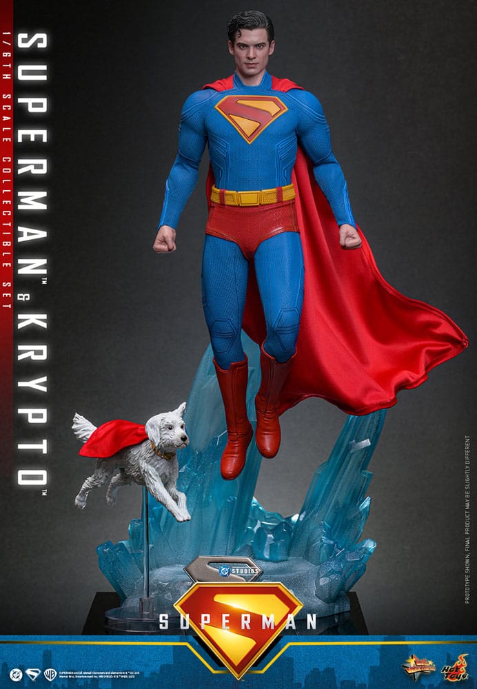 Superman (2025) figurine Movie Masterpiece 1/6 Superman & Krypto 33 cm