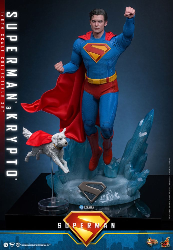 Superman (2025) figurine Movie Masterpiece 1/6 Superman & Krypto 33 cm