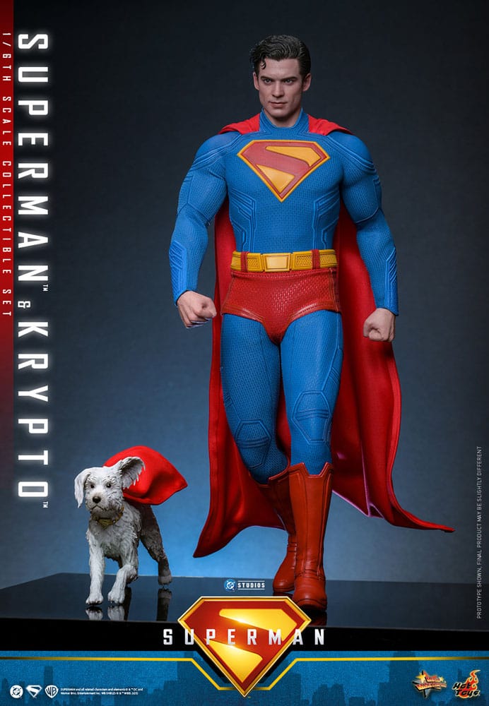 Superman (2025) figurine Movie Masterpiece 1/6 Superman & Krypto 33 cm