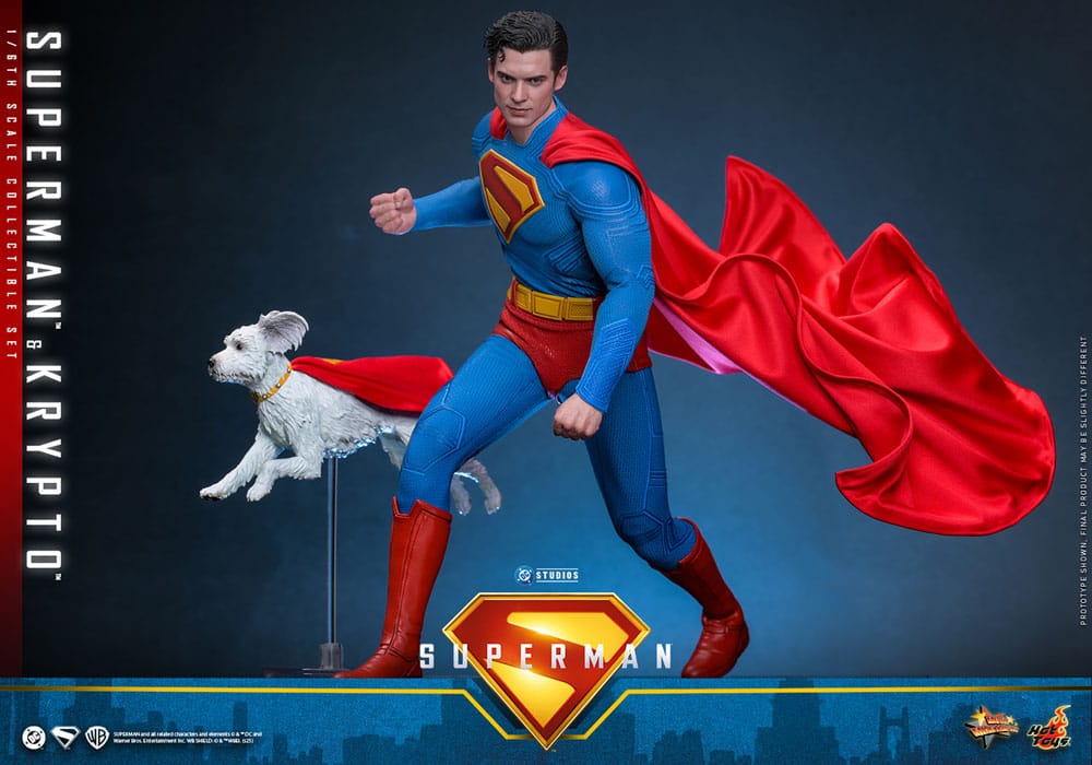 Superman (2025) figurine Movie Masterpiece 1/6 Superman & Krypto 33 cm
