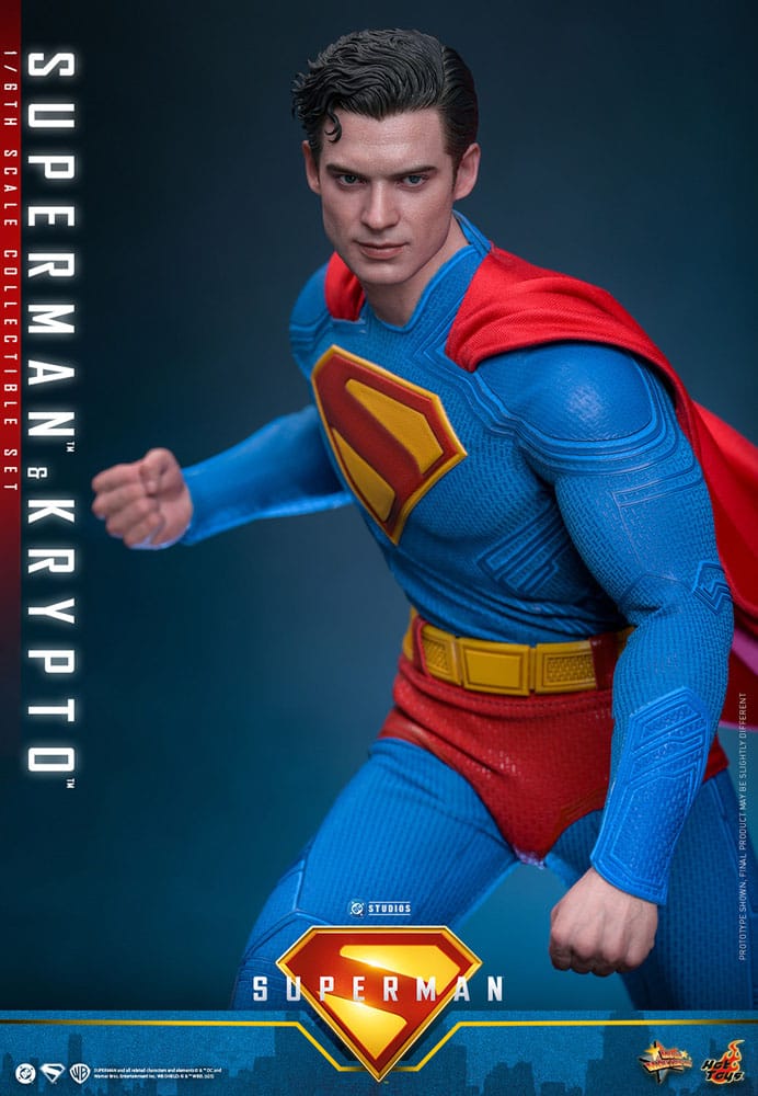 Superman (2025) figurine Movie Masterpiece 1/6 Superman & Krypto 33 cm