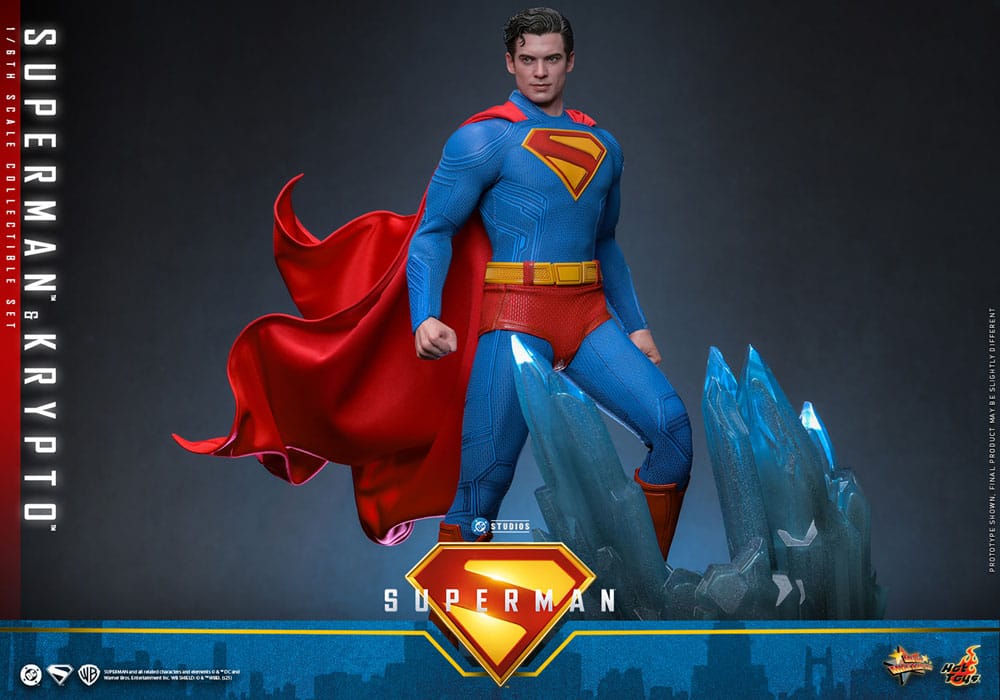 Superman (2025) figurine Movie Masterpiece 1/6 Superman & Krypto 33 cm