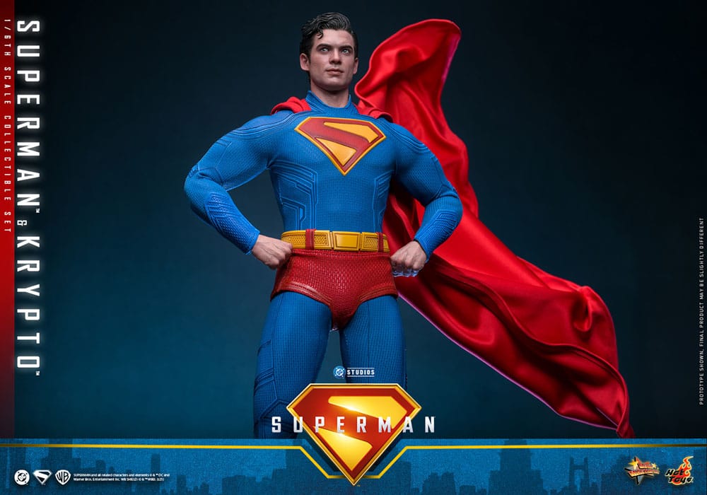 Superman (2025) figurine Movie Masterpiece 1/6 Superman & Krypto 33 cm
