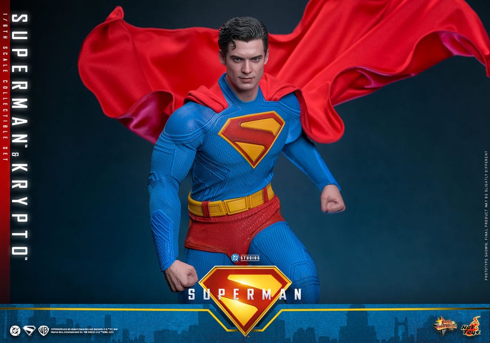 Superman (2025) figurine Movie Masterpiece 1/6 Superman & Krypto 33 cm
