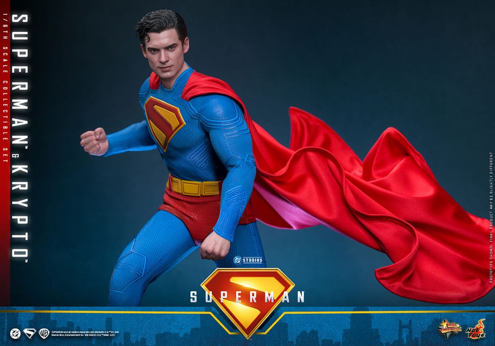 Superman (2025) figurine Movie Masterpiece 1/6 Superman & Krypto 33 cm