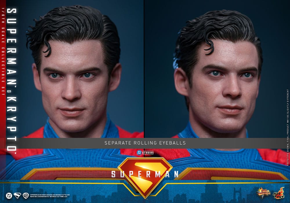 Superman (2025) figurine Movie Masterpiece 1/6 Superman & Krypto 33 cm