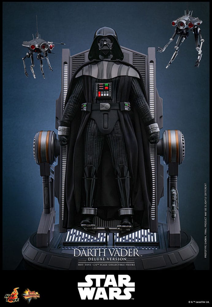 Star Wars, épisode III : La Revanche des Sith figurine Movie Masterpiece 1/6 Darth Vader (Deluxe Version) 35 cm