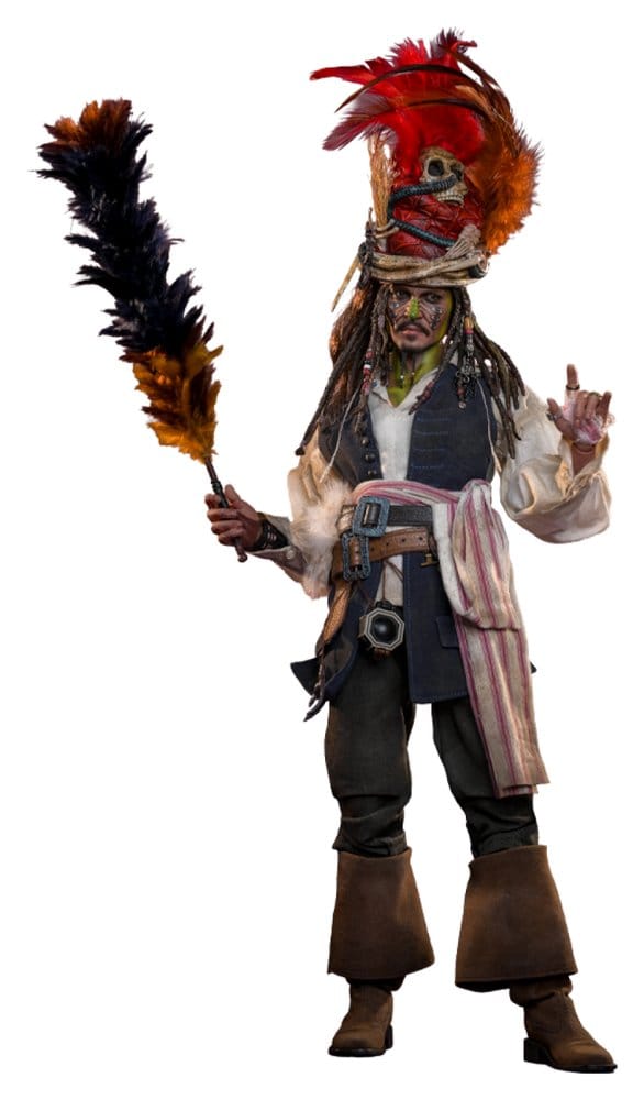 Pirates des Caraïbes : Le Secret du coffre maudit figurine DX 1/6 Pelegostos Chief Jack Sparrow 30 cm