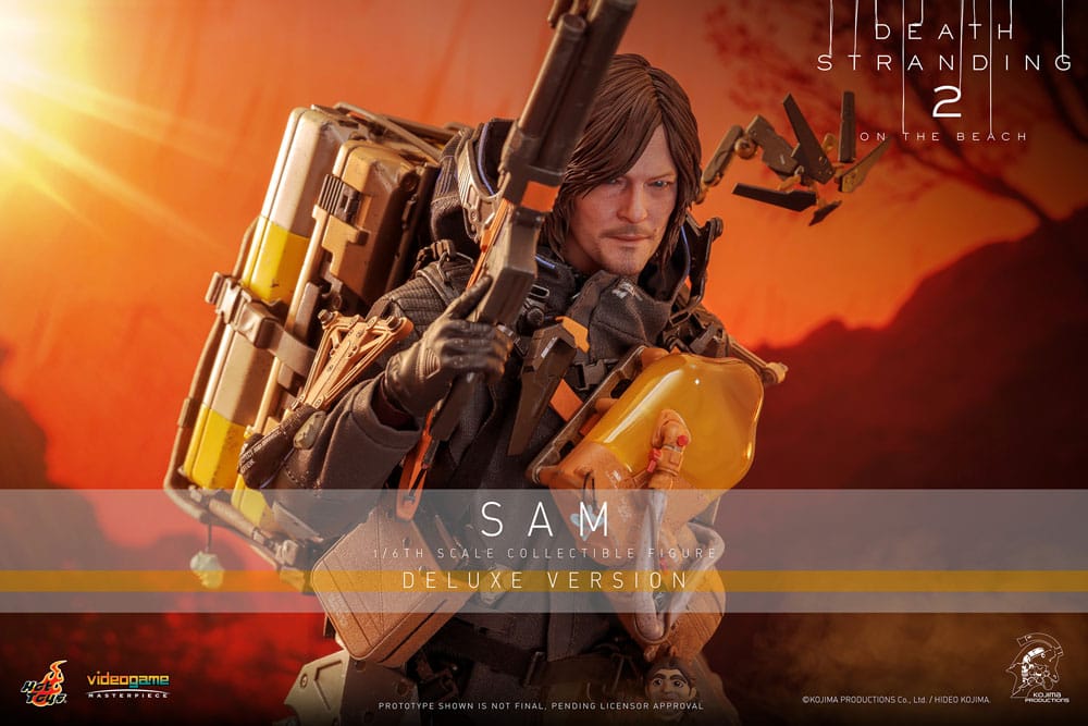 Death Stranding 2: On the Beach figurine Videogame Masterpiece 1/6 Sam (Deluxe Version) 31 cm