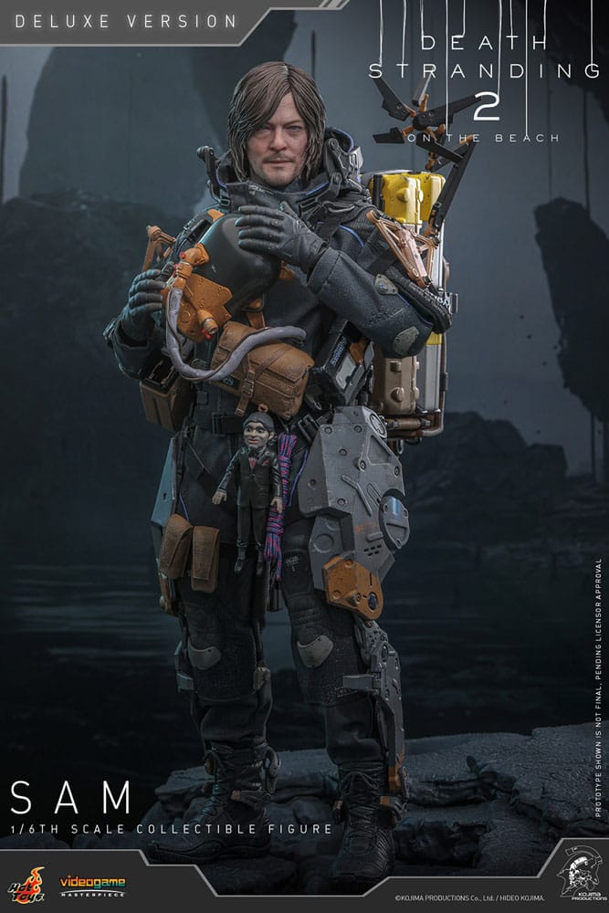 Death Stranding 2: On the Beach figurine Videogame Masterpiece 1/6 Sam (Deluxe Version) 31 cm