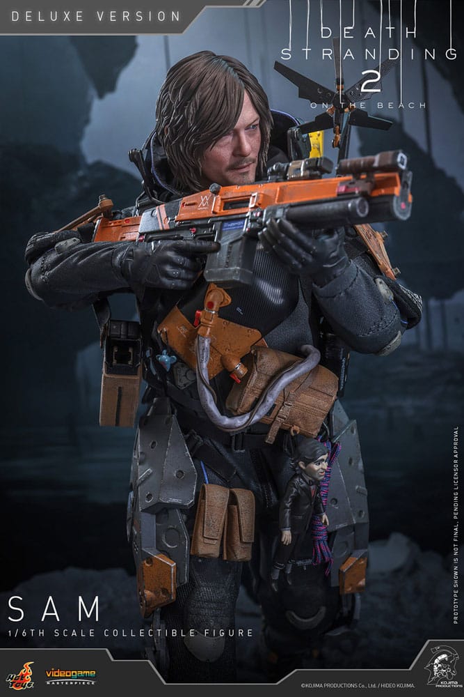 Death Stranding 2: On the Beach figurine Videogame Masterpiece 1/6 Sam (Deluxe Version) 31 cm