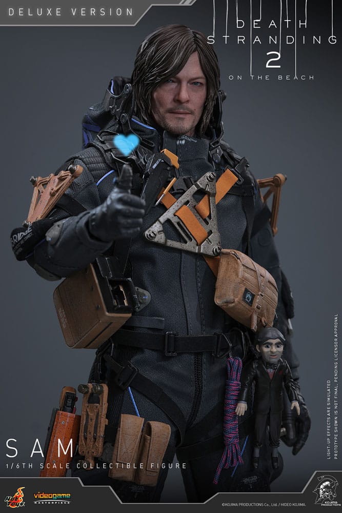 Death Stranding 2: On the Beach figurine Videogame Masterpiece 1/6 Sam (Deluxe Version) 31 cm