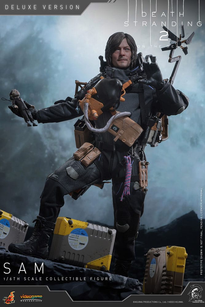 Death Stranding 2: On the Beach figurine Videogame Masterpiece 1/6 Sam (Deluxe Version) 31 cm