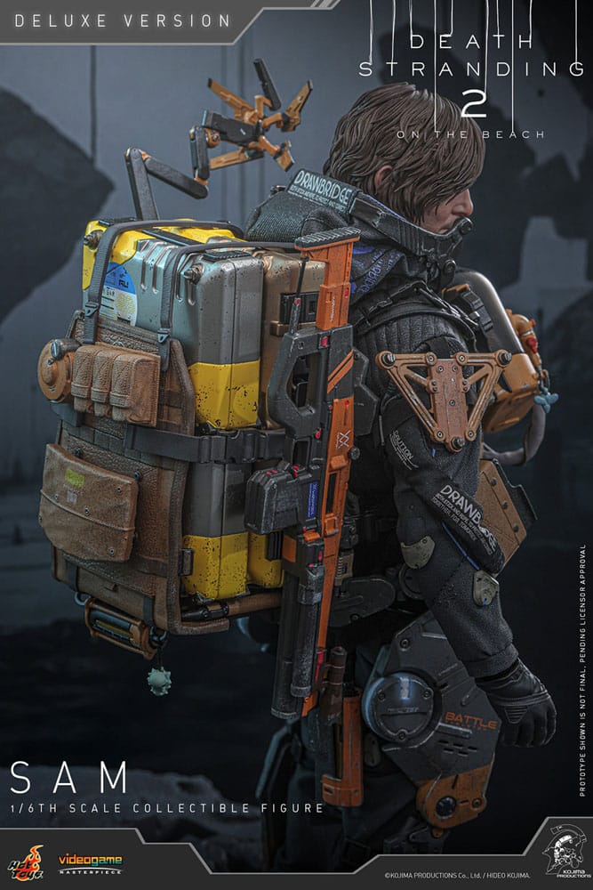 Death Stranding 2: On the Beach figurine Videogame Masterpiece 1/6 Sam (Deluxe Version) 31 cm