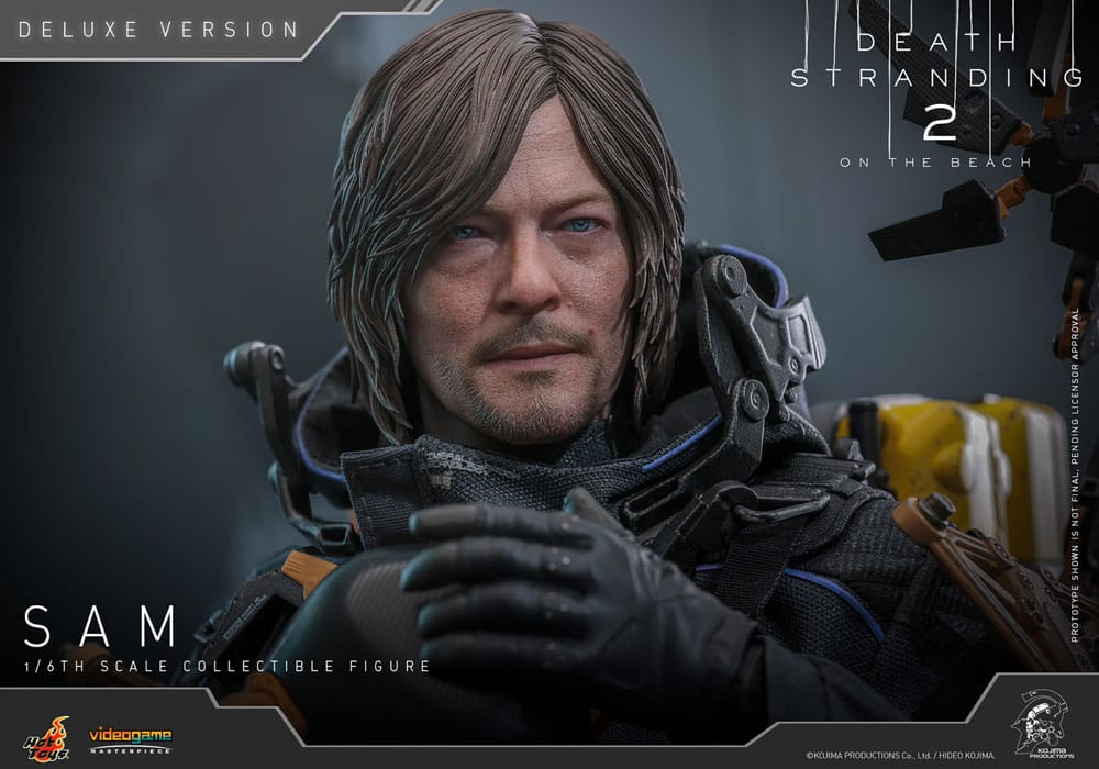 Death Stranding 2: On the Beach figurine Videogame Masterpiece 1/6 Sam (Deluxe Version) 31 cm