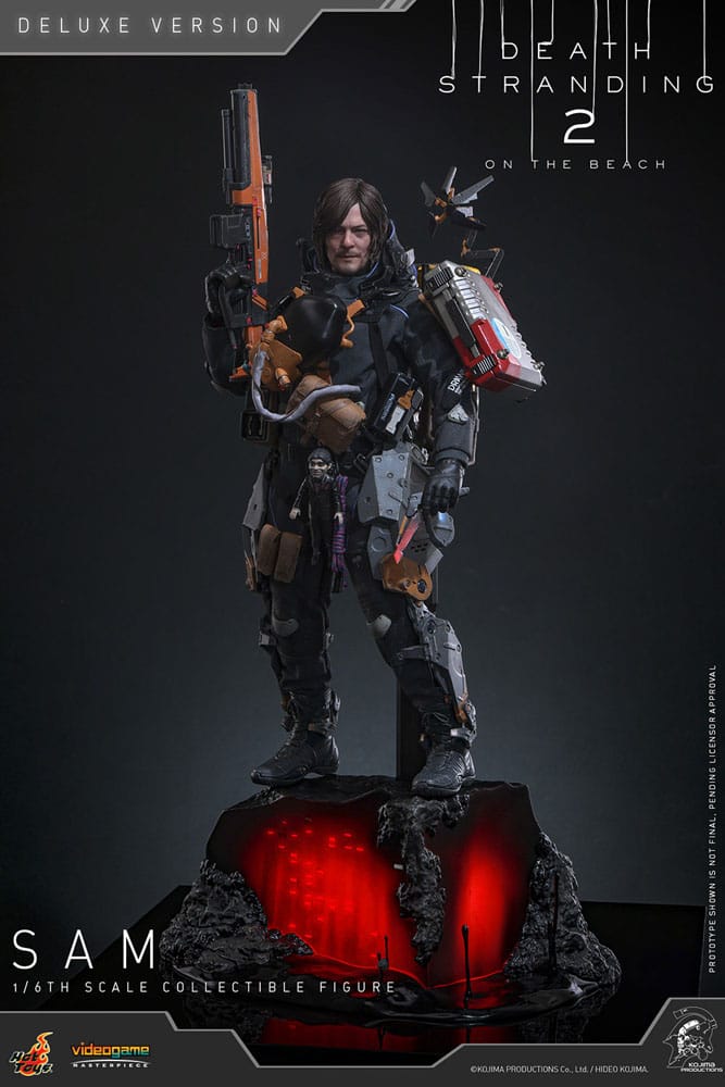 Death Stranding 2: On the Beach figurine Videogame Masterpiece 1/6 Sam (Deluxe Version) 31 cm