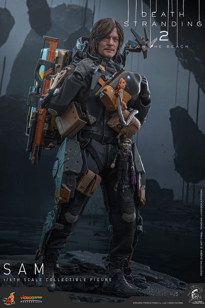 Death Stranding 2: On the Beach figurine Videogame Masterpiece 1/6 Sam 31 cm