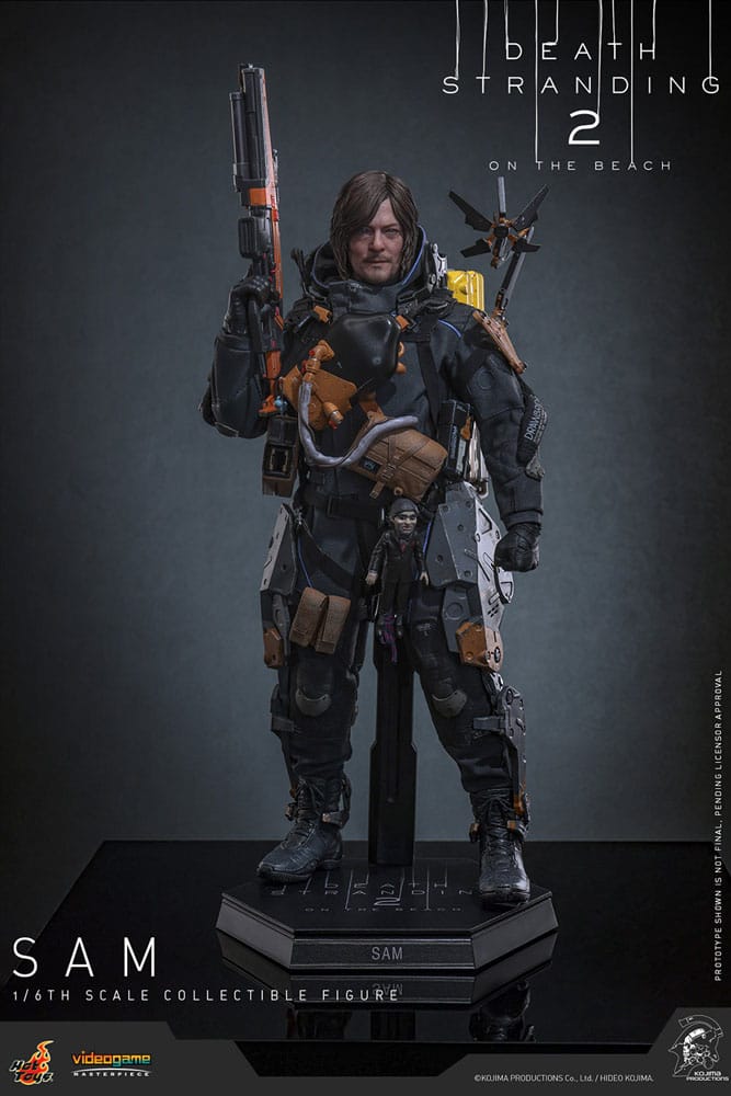 Death Stranding 2: On the Beach figurine Videogame Masterpiece 1/6 Sam 31 cm
