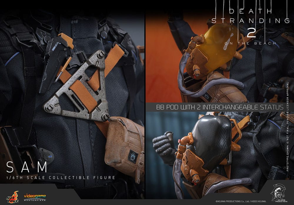 Death Stranding 2: On the Beach figurine Videogame Masterpiece 1/6 Sam 31 cm
