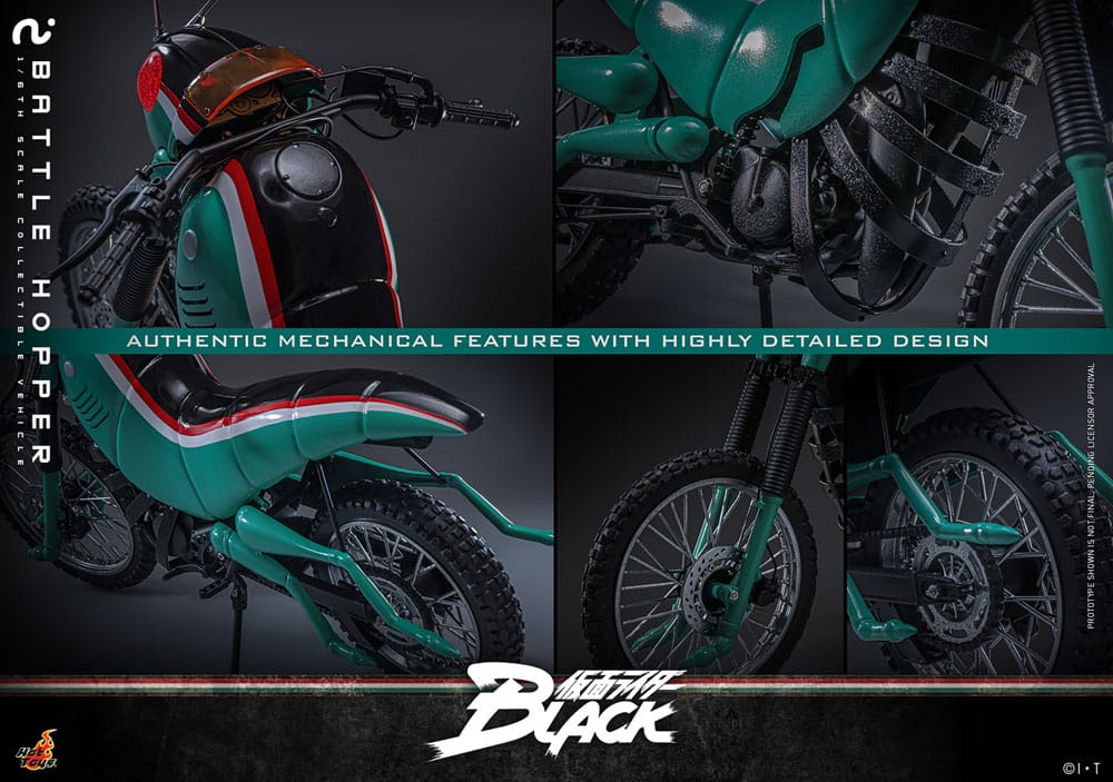 Kamen Rider Black véhicule 1/6 Battle Hopper 36 cm