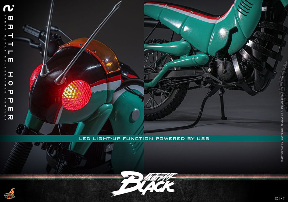 Kamen Rider Black véhicule 1/6 Battle Hopper 36 cm