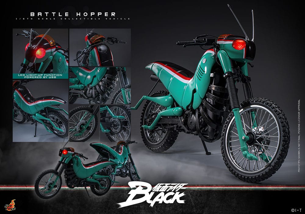 Kamen Rider Black véhicule 1/6 Battle Hopper 36 cm