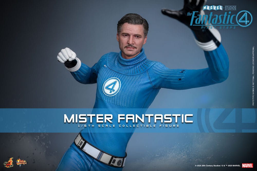 Les Quatre Fantastiques : Premiers pas figurine Movie Masterpiece 1/6 Mister Fantastic 30 cm