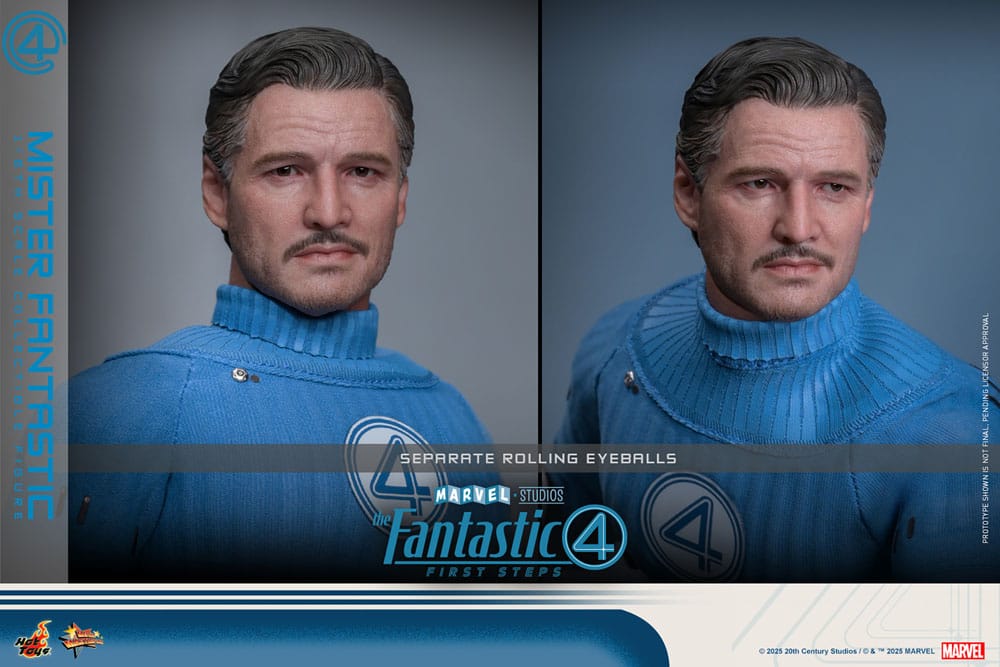 Les Quatre Fantastiques : Premiers pas figurine Movie Masterpiece 1/6 Mister Fantastic 30 cm