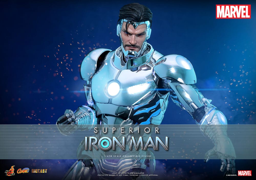 Marvel figurine Comic Masterpiece Diecast 1/6 Superior Iron Man 32 cm